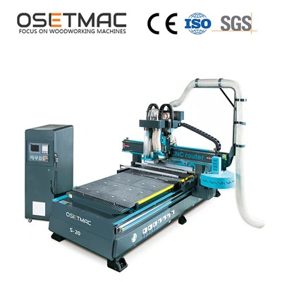 Roteador CNC de disco ATC